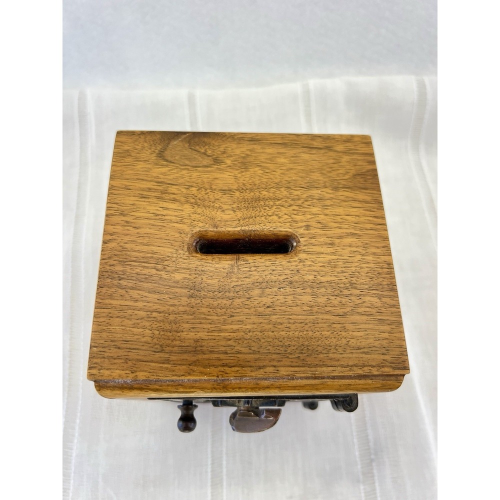 Antique 1901 Post Office Box Door Bank - WORKING COMBO - Am P.O. Equip Co Spur - Picture 13 of 16